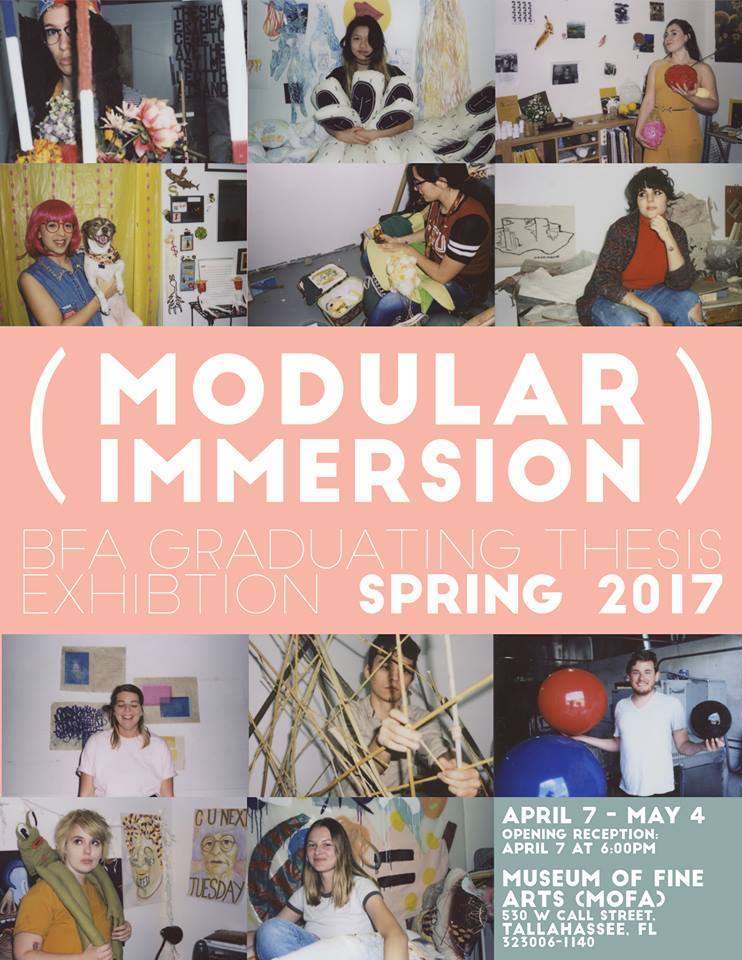 modular immersion spring bfa exhibit flyer
