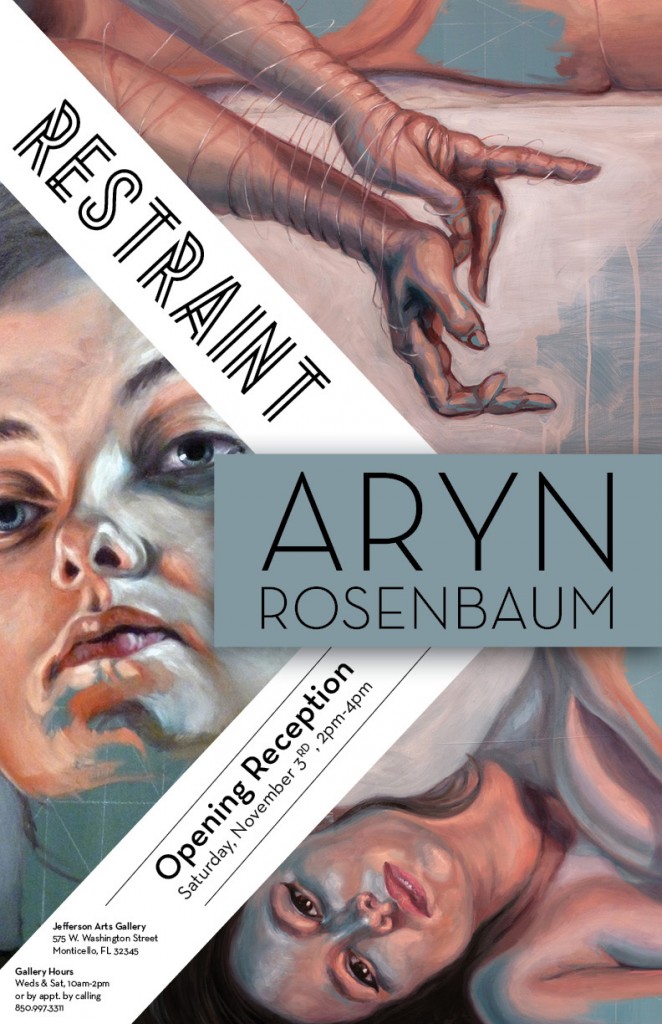 FSU BFA '12 Aryn Rosenbaum: Solo Exhibition at Jefferson Arts Gallery