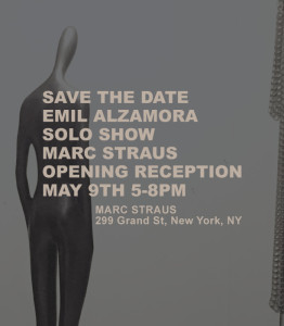 FSU Art BFA ’98 Emil Alzamora: Solo Show at Mark Straus, 5/9/15