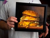 A painting of a Big Mac