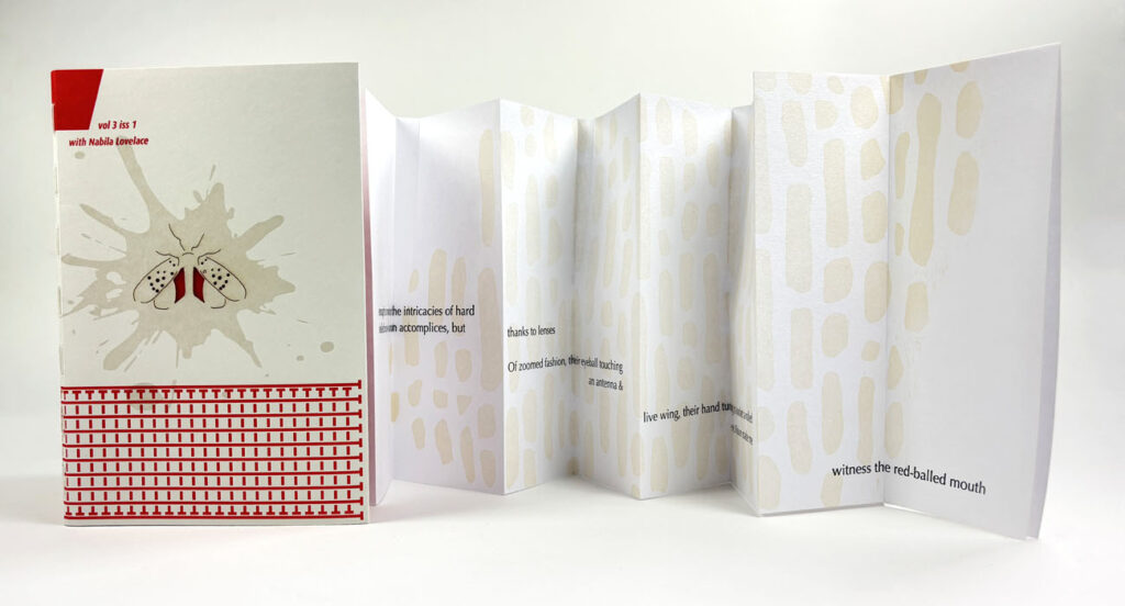 there is a folded book with a picture of a man on it