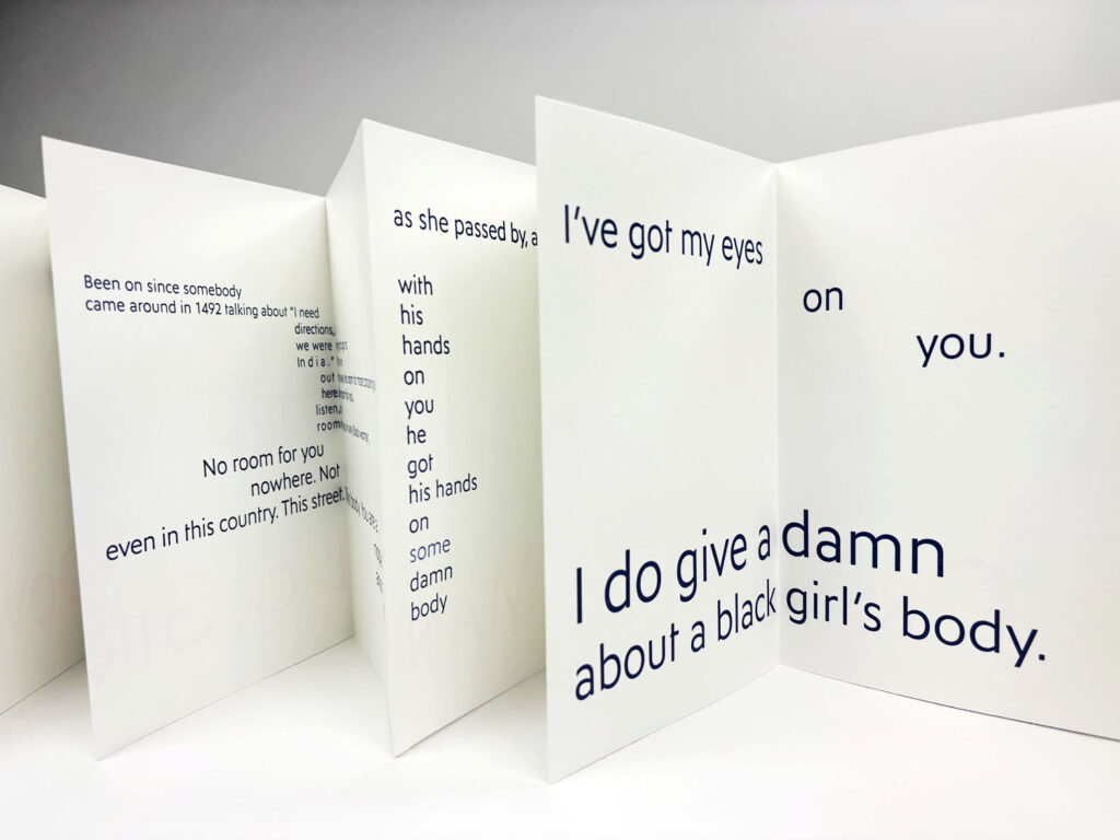 there are three cards that say i do give a damn about a big girl ' s body