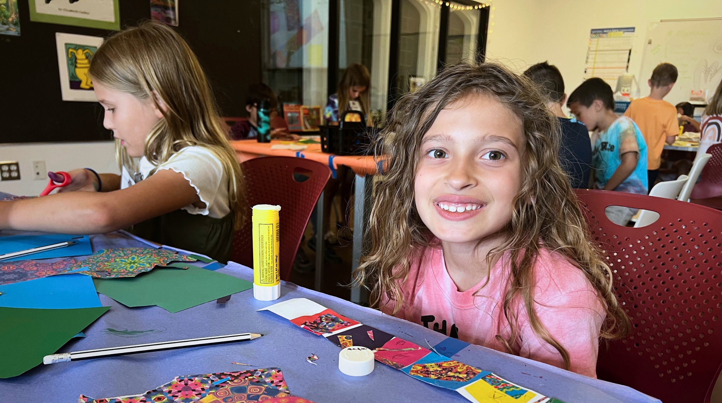 Art Education Summer Camp student