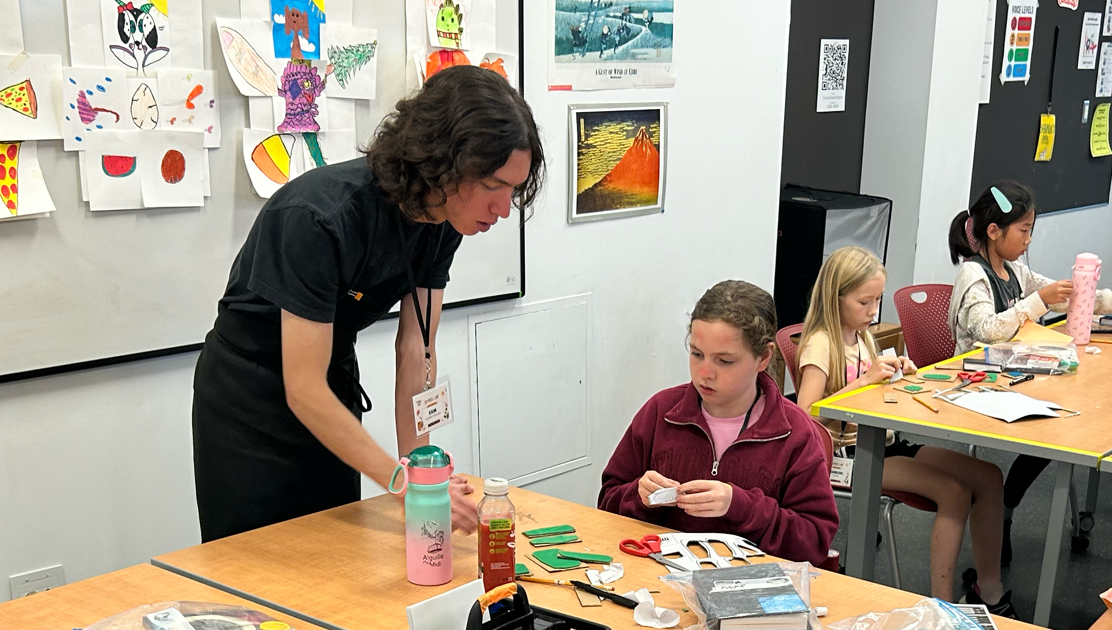 Art Ed Summer Camp Instruction
